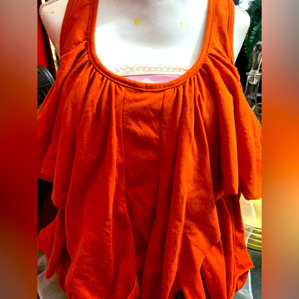 Orange Blouse